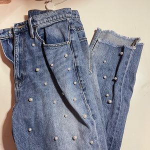 Juicy Couture Pearl Embellished Jeans!!👖